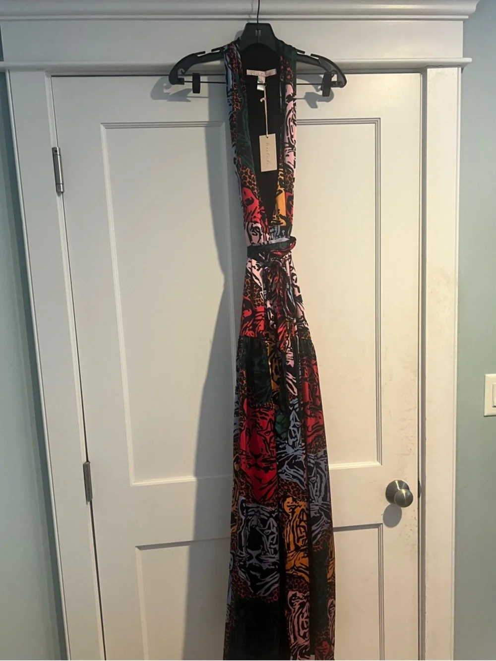 Hutch Pop Tigers Wrap Dress - Sz. L - NWT in packaging. - Picture 2 of 13